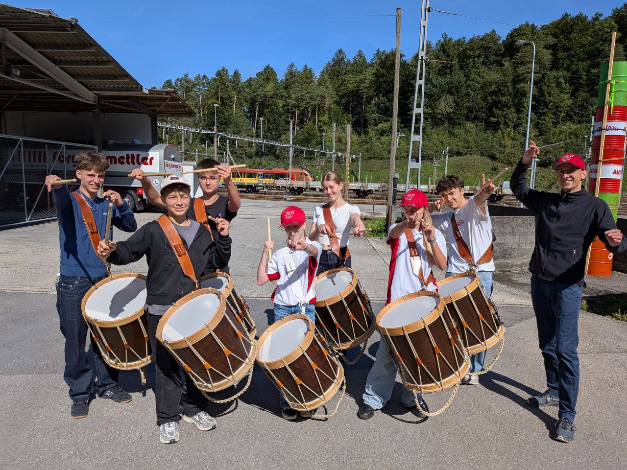 Tambourenverein Arth-Goldau bereitet sich für die eidgenössischen Wettspiele in Lenzburg vor